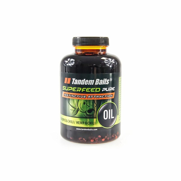 TandemBaits SuperFeed Pure Oil - Hemp and Chiliупаковка 500 мл - MPN: 26482 - EAN: 5907666692233