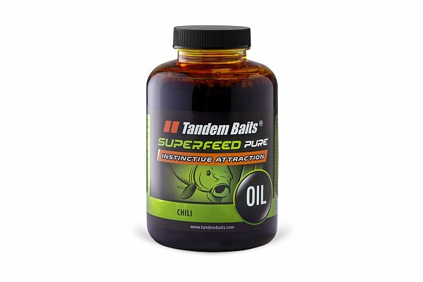 TandemBaits SuperFeed Pure Oil - Chiliупаковка 500 мл - MPN: 26483 - EAN: 5907666692240
