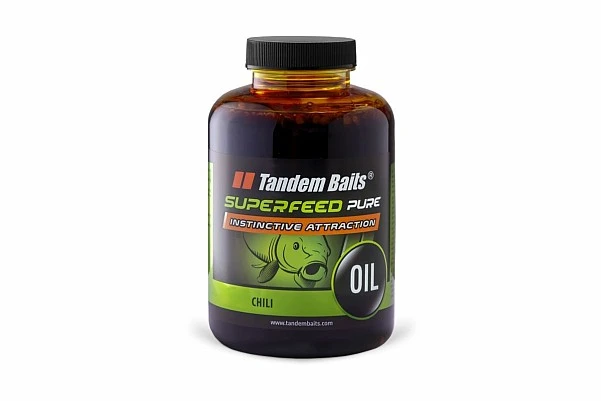 TandemBaits SuperFeed Pure Oil - Chili 500 мл