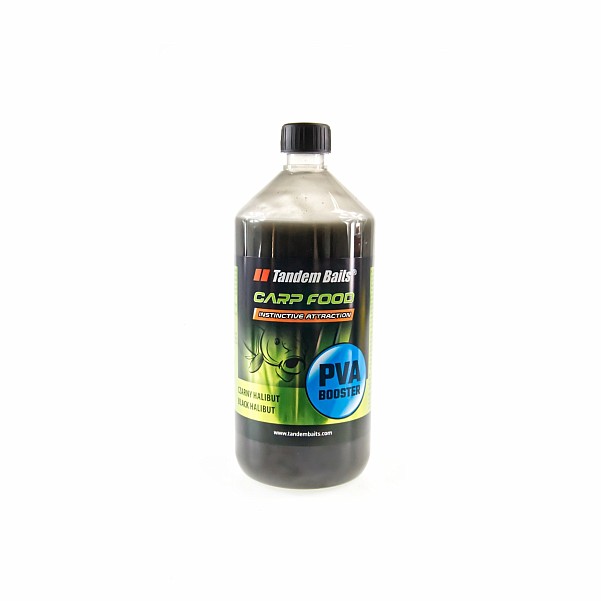 TandemBaits Carp Food PVA Booster - Schwarzer HeilbuttVerpackung 1000 ml - MPN: 18002 - EAN: 5907666692011