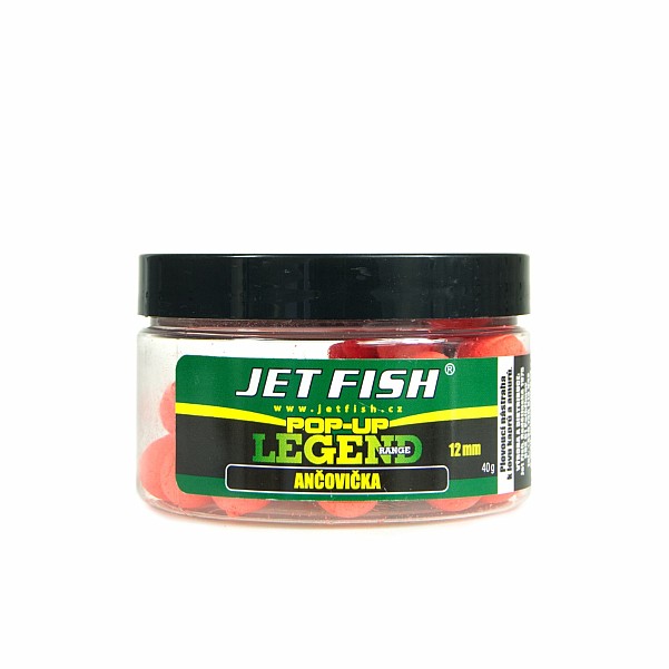 JetFish Legend Pop Up Anchovyméret 12mm - MPN: 1925521 - EAN: 19255217