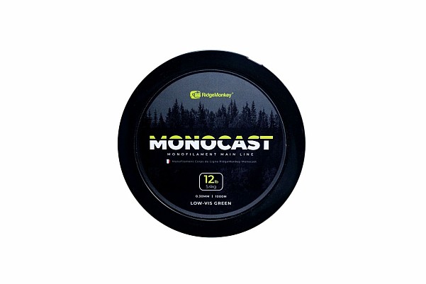 RidgeMonkey MonoCast Mono Linedydis 12lb - MPN: RMT368 - EAN: 5056210626368