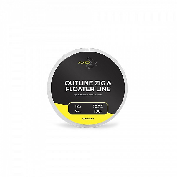 Avid Carp Outline Zig and Floater Linetamaño 10lb (0.26mm) - MPN: A0630007 - EAN: 5056317716337