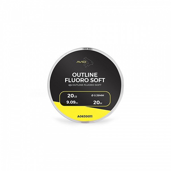 Avid Carp Outline Fluoro Softdydis 15 svarų (0,32 mm) - MPN: A0630010 - EAN: 5056317718232