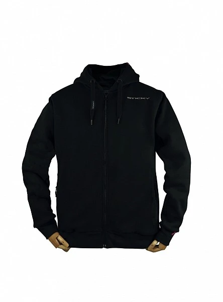 StickyBaits Black Hood Zip XXXL