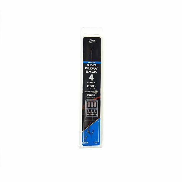 Nash Ready Rigs Ring Blow Back Rig (Barbless)rozmiar 4 (bezzadziorowy) - MPN: T6366 - EAN: 5055108963660