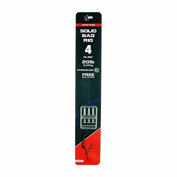 Nash Ready Rigs Solid Bag Rig (Micro Barb) 4