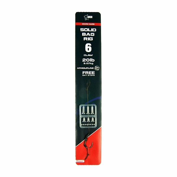 Nash Ready Rigs Solid Bag Rig (Micro Barb) 6