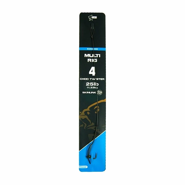 Nash Ready Rigs Multi Rig (Barbless) 4 (bezzadziorowy)