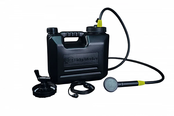 RidgeMonkey Outdoor Power Shower Full Kit - 10L