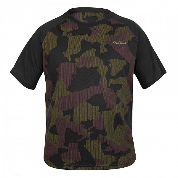 Avid Carp Distortion Camo Lite T-Shirt S