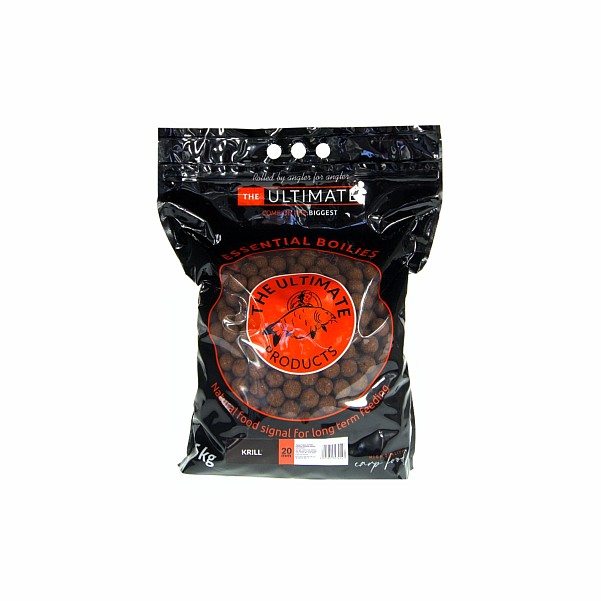 UltimateProducts Essential Boilies Krillsize 20mm / 5kg - EAN: 5903855434547
