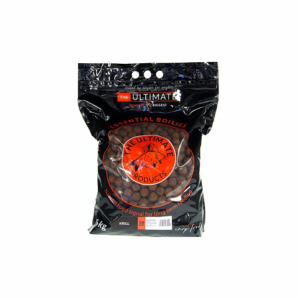 UltimateProducts Essential Boilies Krillрозмір 20mm / 5kg - EAN: 5903855434547