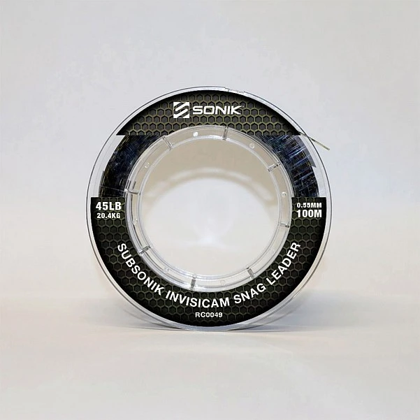 Sonik Subsonik Invisicam Snag Leader 0.55mm / 45lb