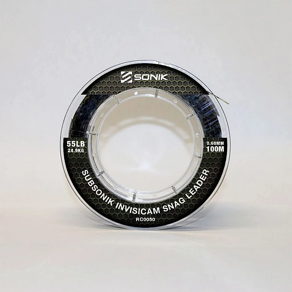 Sonik Subsonik Invisicam Snag Leader 0.60mm / 55lb