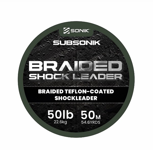 Sonik Subsonik Braided Leadermodell 50lb / (50m) - MPN: RC0060 - EAN: 5055279524745