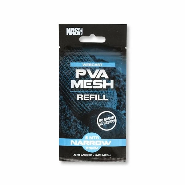 Nash Webcast PVA Refill Narrow (model 2023) 23mm x 5m (Narrow)