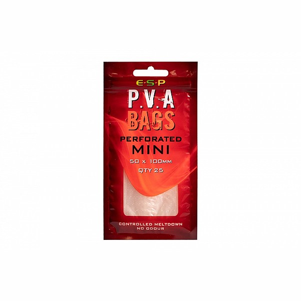 ESP PVA Bags Mini 50x100type perforated - MPN: ETPVAB5X10PF - EAN: 5055394205604