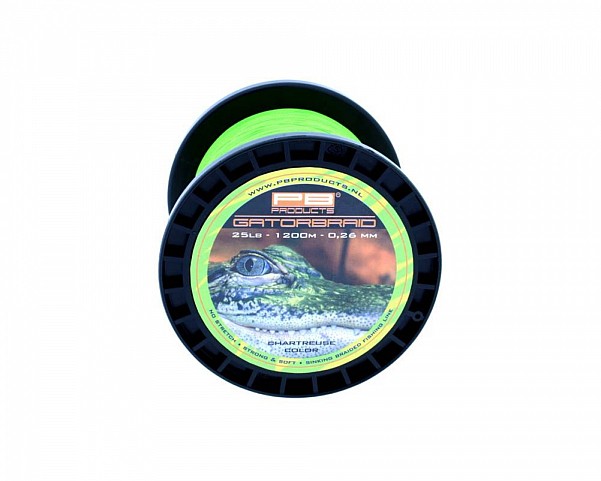 PB Gator Braid Chatreusetipo 25lb / 0.26mm (1200m) - MPN: 11531 - EAN: 8717524115319