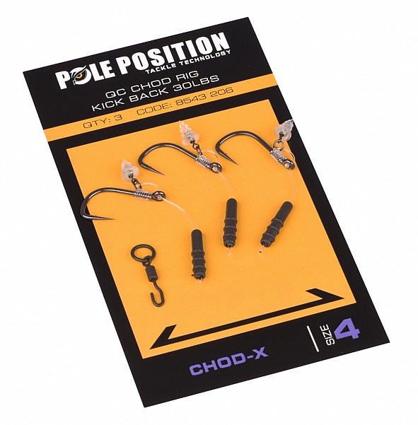 Strategy Pole Position QC Chod Rig velikost 4 - MPN: 8543-204 - EAN: 8716851465746