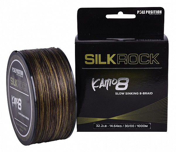 Strategy Pole Position Silkrock Kamo8 Braidtype 0.30mm / 14.64kg (1000m) - MPN: 5820-11 - EAN: 8716851464497