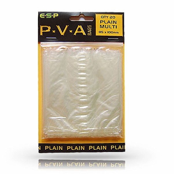 ESP PVA Bags 85x100taper lisses - MPN: ETPVAB6X12PN