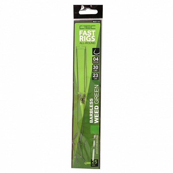 Spro C-TEC Fast Rigs Barblessméret 2 (Weedy Green / zavarmentes) - MPN: 8620-115 - EAN: 8716851363455