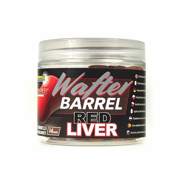 Starbaits PC Red Liver Barrel Waftersdydis 14mm - MPN: 43109 - EAN: 3297830431099