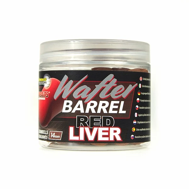 Starbaits PC Red Liver Barrel Wafters 14mm