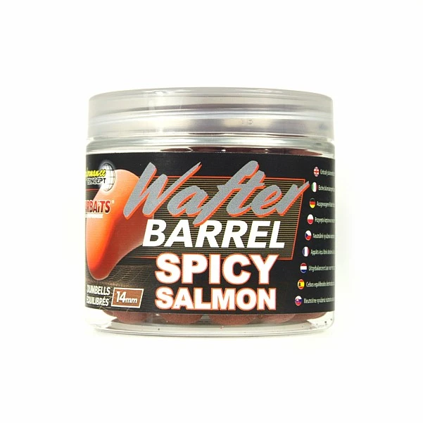 Starbaits PC Spicy Salmon Barrel Wafters 14mm