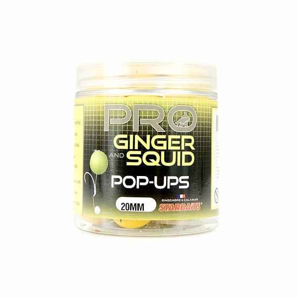 Starbaits Probiotic Ginger Squid Pop-Uptaille 20mm - MPN: 66922 - EAN: 3297830669225