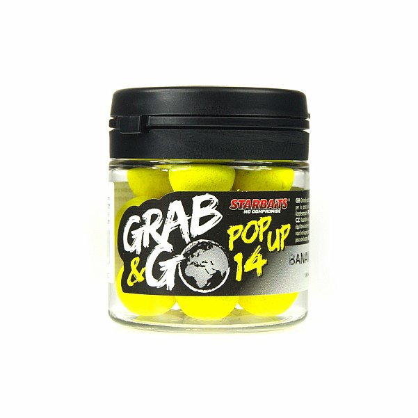 Starbaits Grab&Go Global Banana Cream Pop-Uptamaño 14mm - MPN: 16843 - EAN: 3297830168438