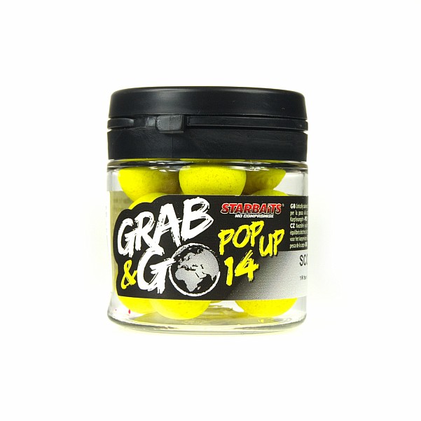 Starbaits Grab&Go Global Scopex Pop-Uptamaño 14mm - MPN: 16845 - EAN: 3297830168452