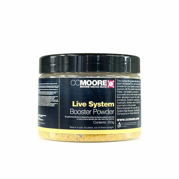 CcMoore Booster Powder Live System pakavimas 250 g - MPN: 90360 - EAN: 634158436208