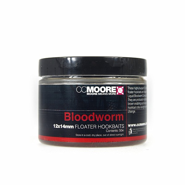 CcMoore Bloodworm Floater Hookbaitméret 12x14mm - MPN: 99321 - EAN: 634158434747
