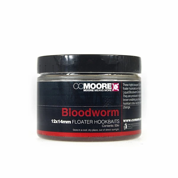 CcMoore Bloodworm Floater Hookbait 12x14 мм