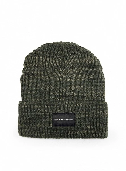 StickyBaits Olive Fleck Beanie uniwersalny