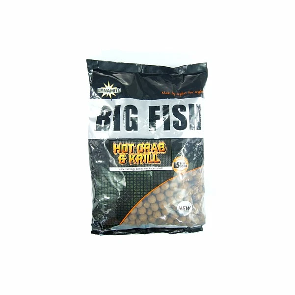 DynamiteBaits Hot Crab & Krill Boilies 15mm / 1.8kg