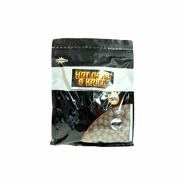 DynamiteBaits Hot Crab & Krill Boilies 15mm / 1kg