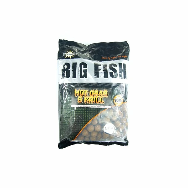 DynamiteBaits Hot Crab & Krill Boilies 20 мм / 1,8 кг