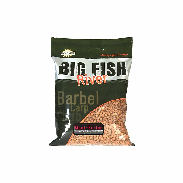 Dynamite Baits BIG FISH River Meat-Furter Pelletcsomagolás 1.8kg - MPN: DY1368 - EAN: 5031745222070