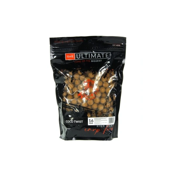 UltimateProducts Juicy Series Coco Twist Boilies 16mm / 1 kg