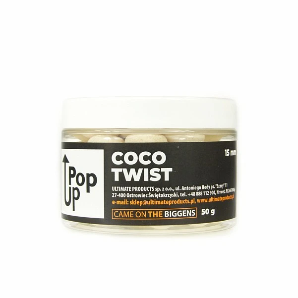 UltimateProducts Juicy Series Coco Twist Pop-Ups 15 мм