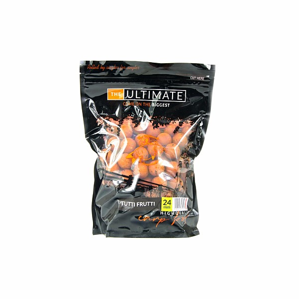 UltimateProducts Juicy Series Tutti Frutti Boilies taille 24mm / 1 kg - EAN: 5903855433939