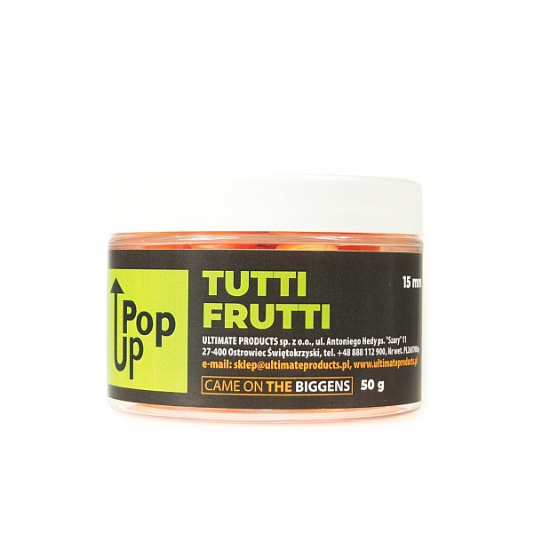 UltimateProducts Juicy Series Tutti Frutti Pop-Upsmisurare 15 mm - EAN: 5903855433700