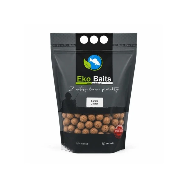 Eko Baits Economy Boilies Squid 24mm / 3.5kg