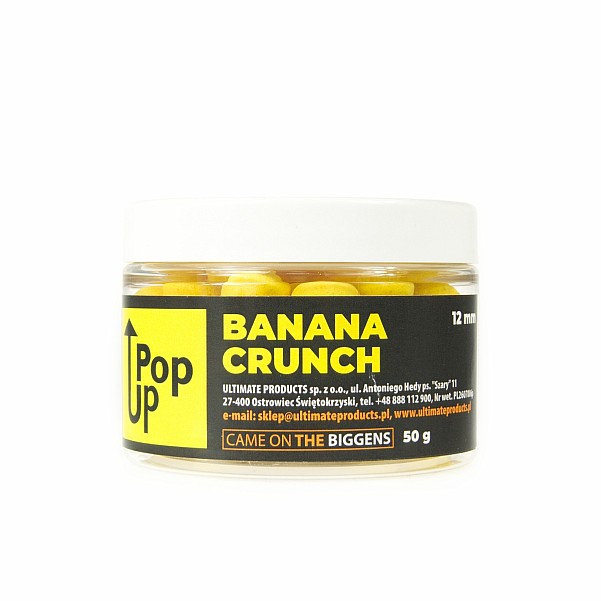 UltimateProducts Banana Crunch Pop-Upsрозмір 12 мм - EAN: 5903855431553