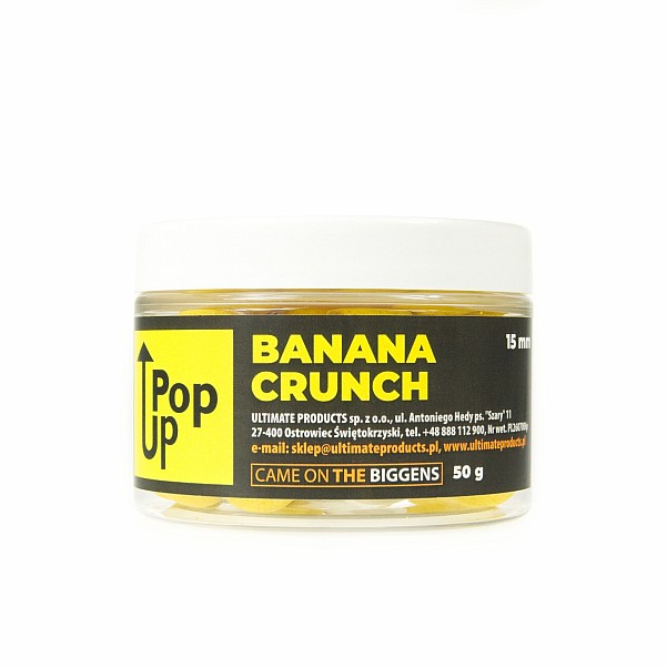UltimateProducts Banana Crunch Pop-Upsmisurare 15 mm - EAN: 5903855431560