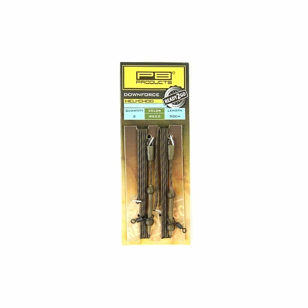 PB R2G DF Extra Safe Heli-Chod Leader  Weed/roślinność 90cm