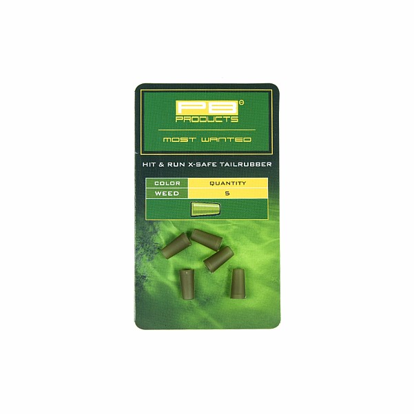 PB Hit & Run Xtra Safe Tailrubbers Leadclip couleur herbes aquatiques/végétation - MPN: 22140 - EAN: 8717524221409